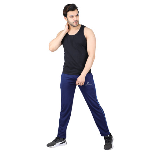 Navy Blue Net Trouser