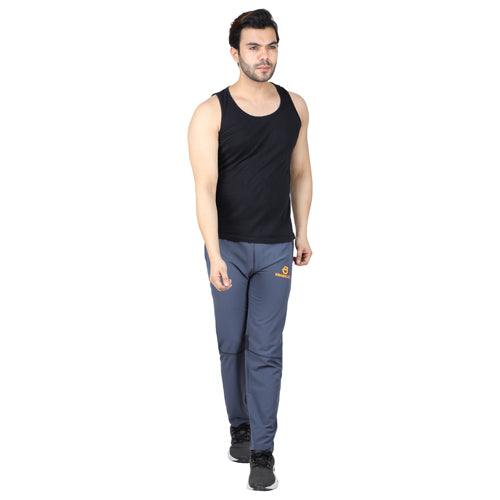 Grey With Black Trouser