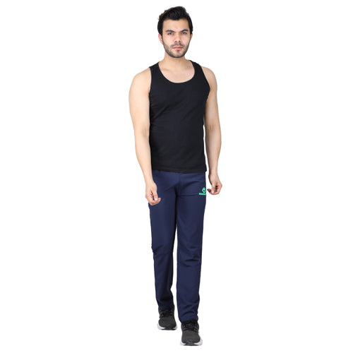 Navy Blue Zip Pocket Trouser
