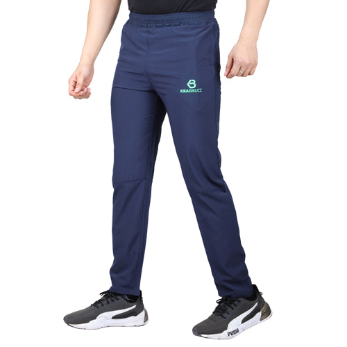 Navy Blue Zip Pocket Trouser