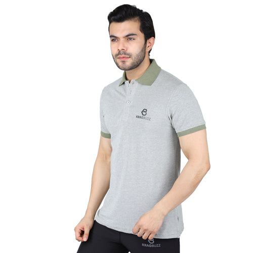 Olive Melange Polo