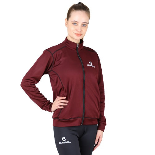 Maroon jacket
