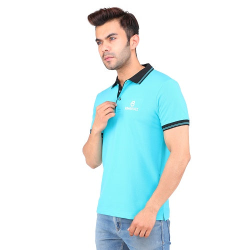 Sea Green with Black Tipping Polo
