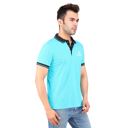 Sea Green with Black Tipping Polo