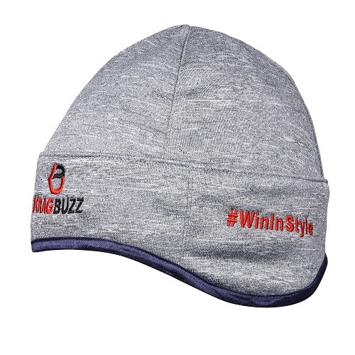 Light Grey Melange Woolen Cap