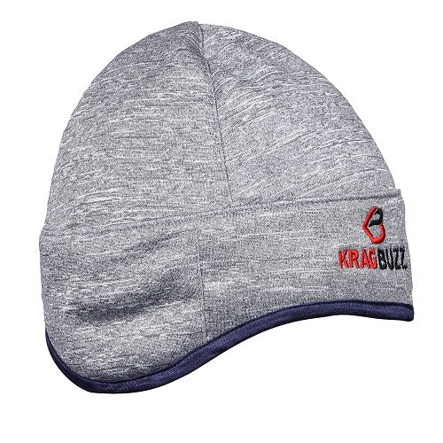 Light Grey Melange Woolen Cap