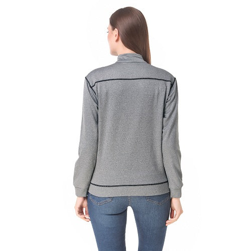 Mid grey melange jacket