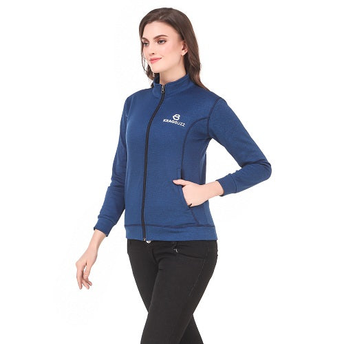 Indigo blue malange jacket