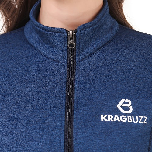 Indigo blue malange jacket