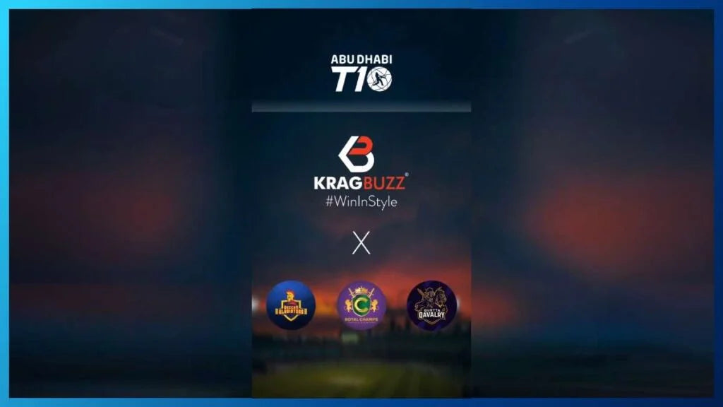 KragBuzz Sports partners with Quetta Qavalry, Royal Champs & Deccan Gladiators in Abu Dhabi T10
