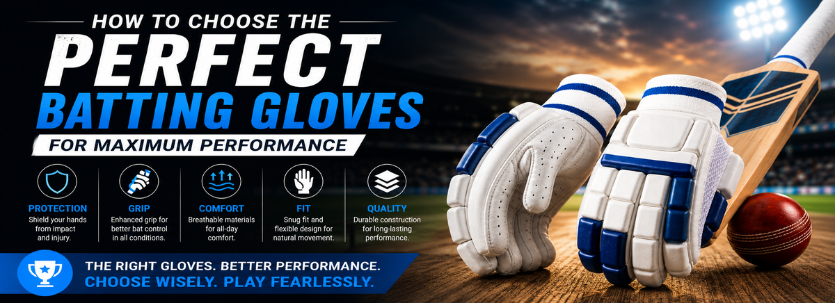 How to Choose the Perfect Batting Gloves for Maximum Performance