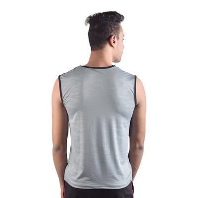 SOLID SLEEVELESS TANK view 4