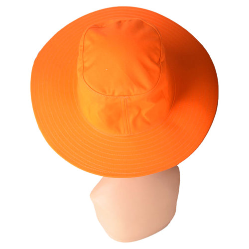 Orange floppy cheap hat