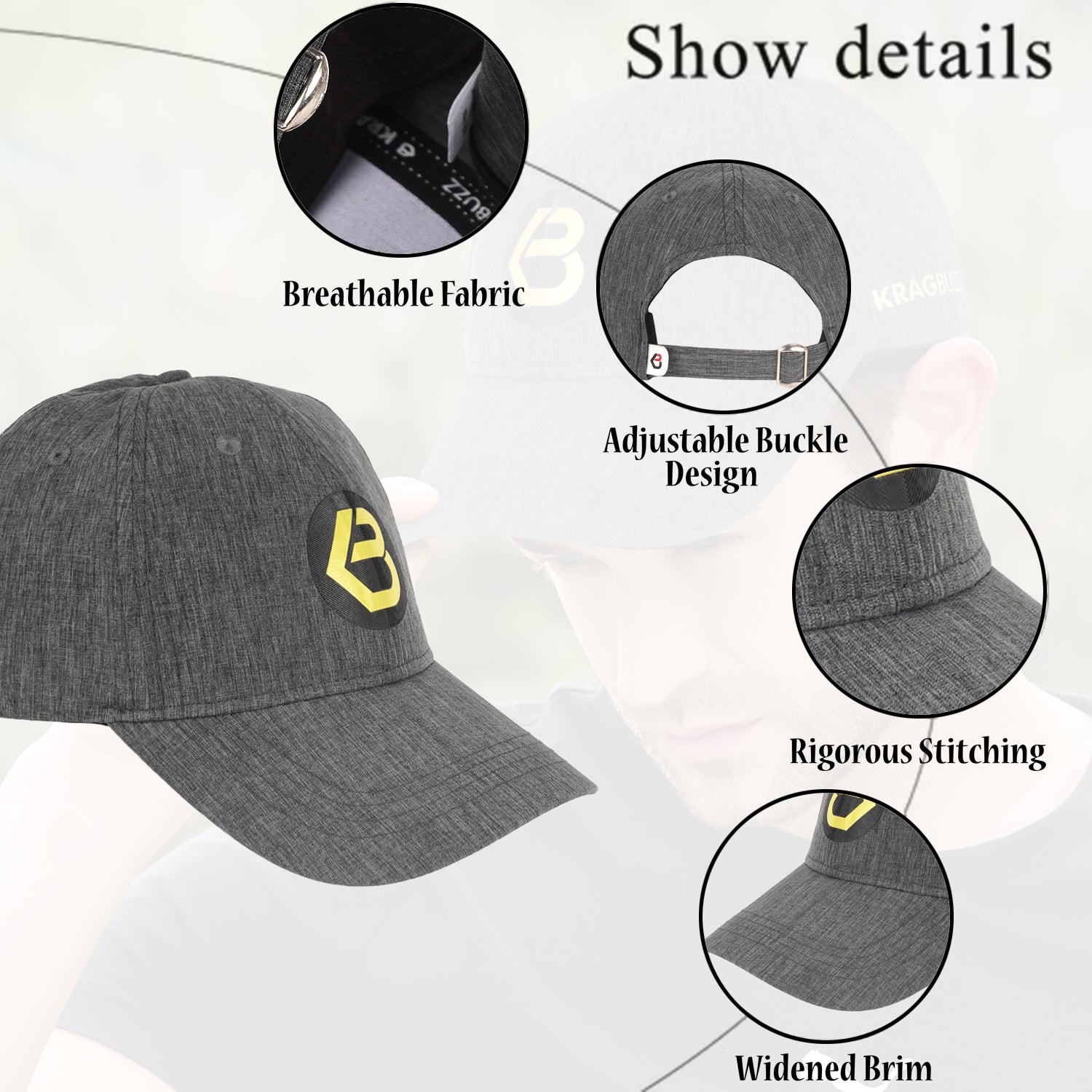 Melange Caps