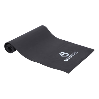 4 MM BLACK YOGA MAT view 4
