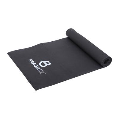 4 MM BLACK YOGA MAT view 7