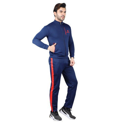 Navy Blue With Red Combo Track Suits