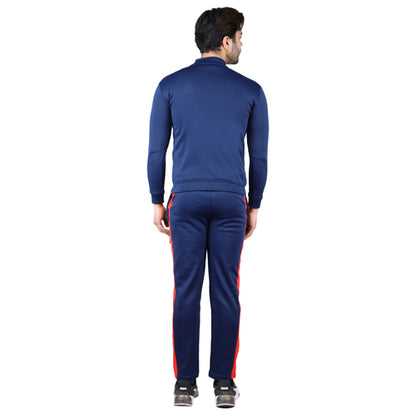 Navy Blue With Red Combo Track Suits