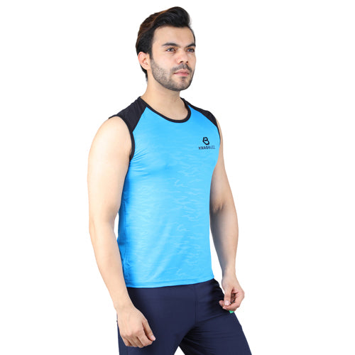 Aqua Blue Spandex Tank