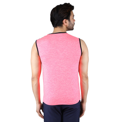 Pink Melange Tank