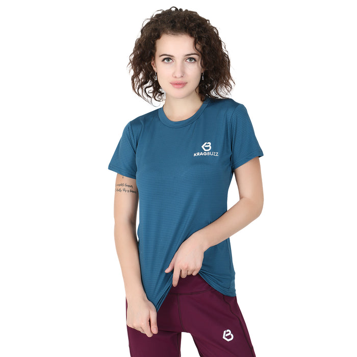 ELNA ROUND NECK T-SHIRTS