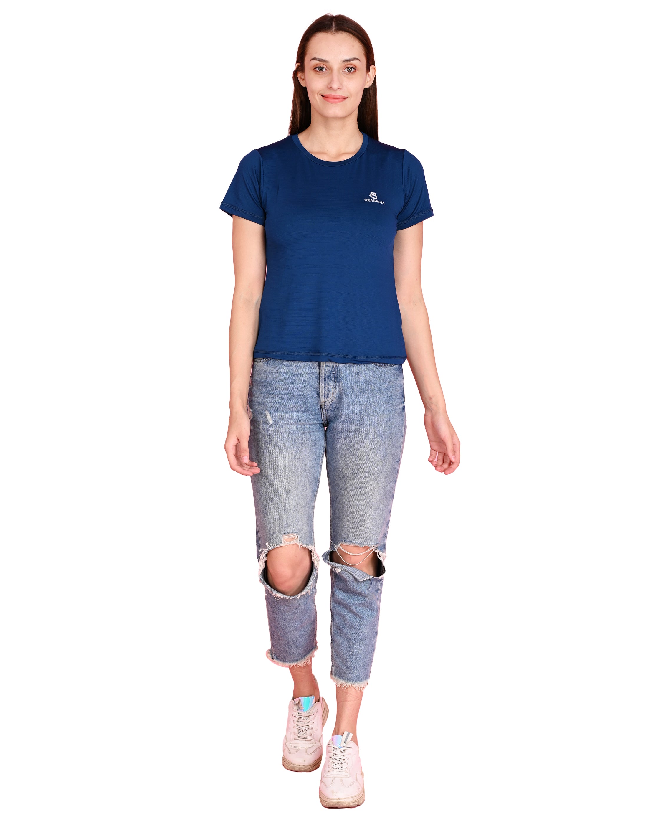 Elna Round Neck Tshirts - kragbuzz