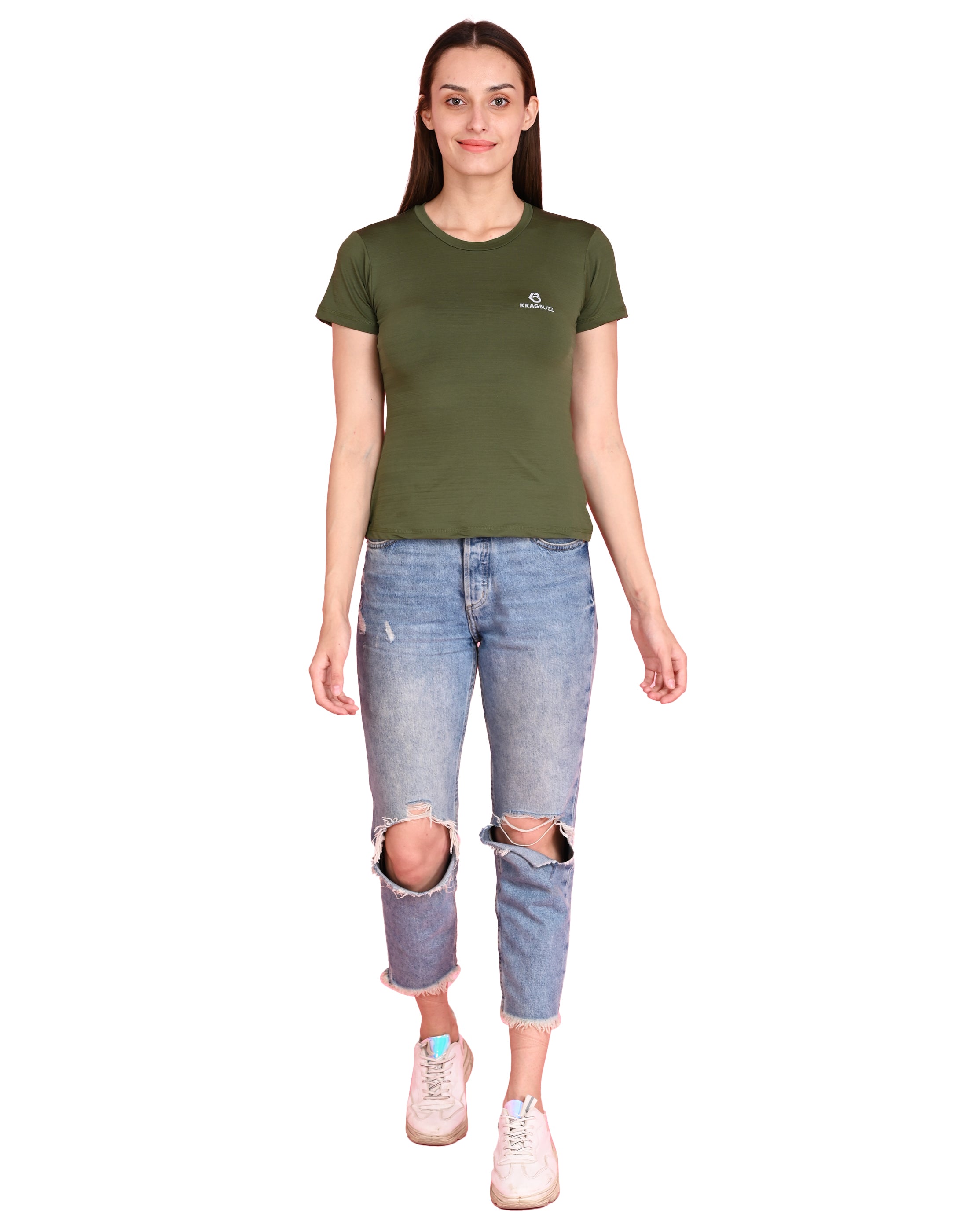 ELNA ROUND NECK T-SHIRTS