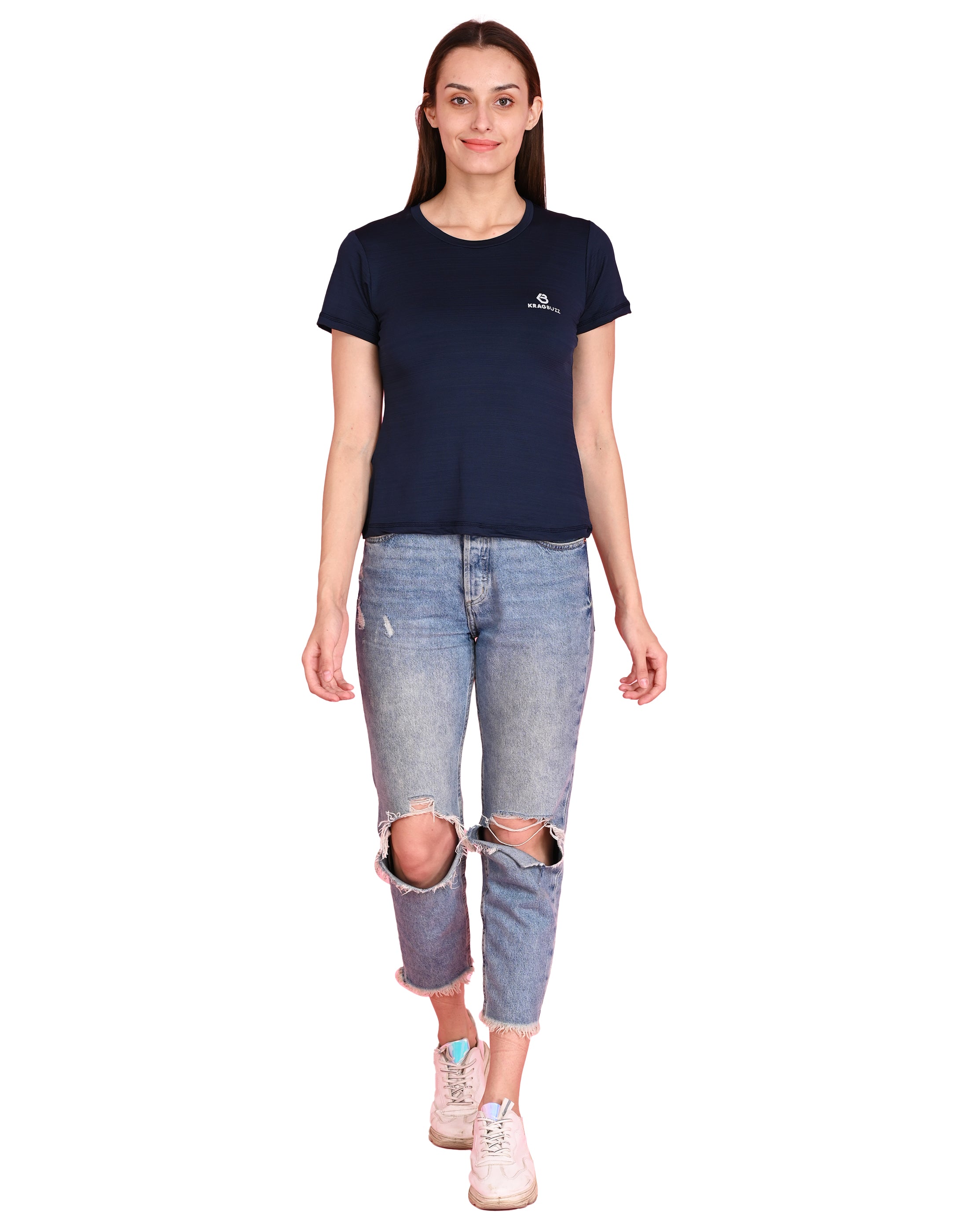 ELNA ROUND NECK T-SHIRTS