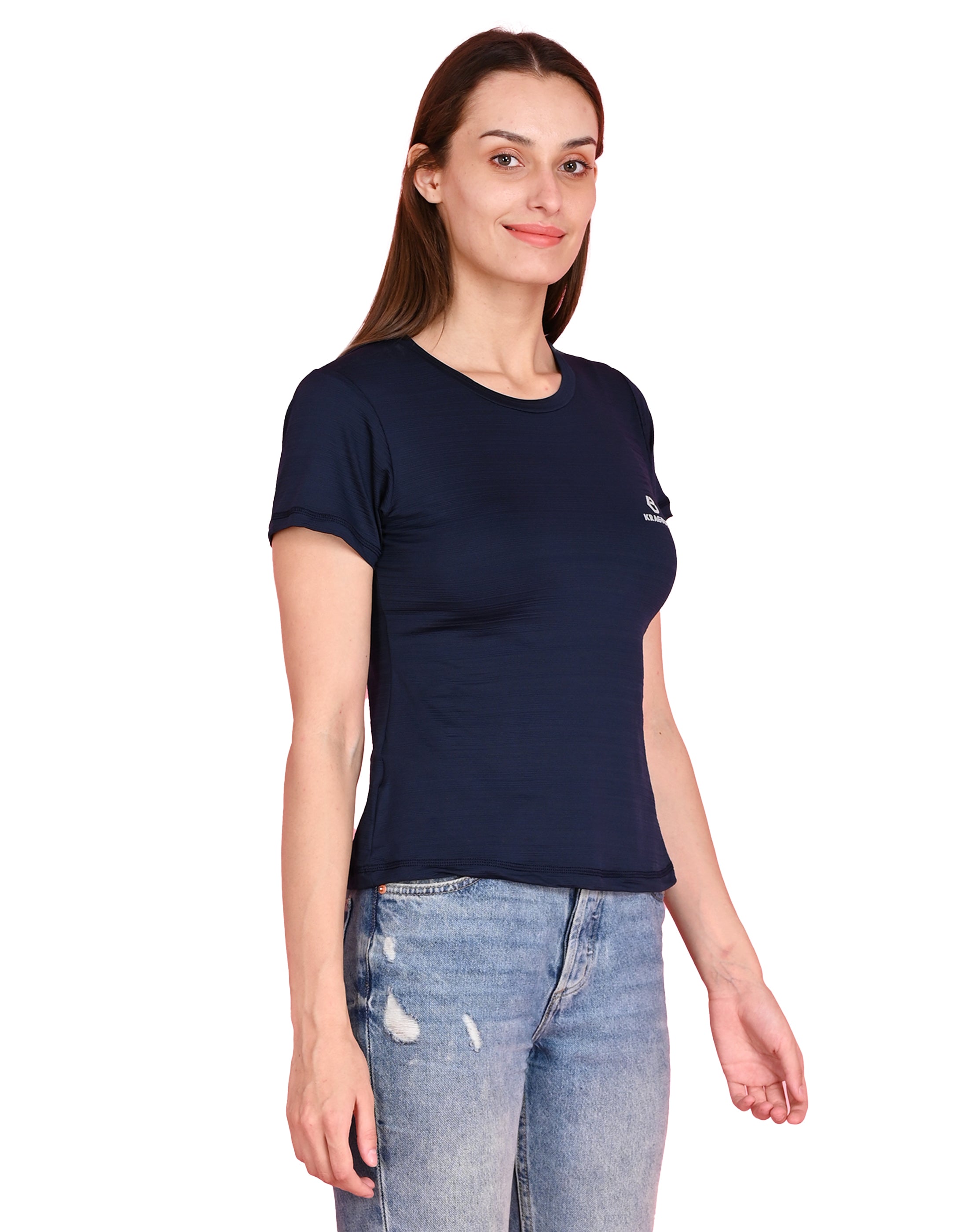 ELNA ROUND NECK T-SHIRTS