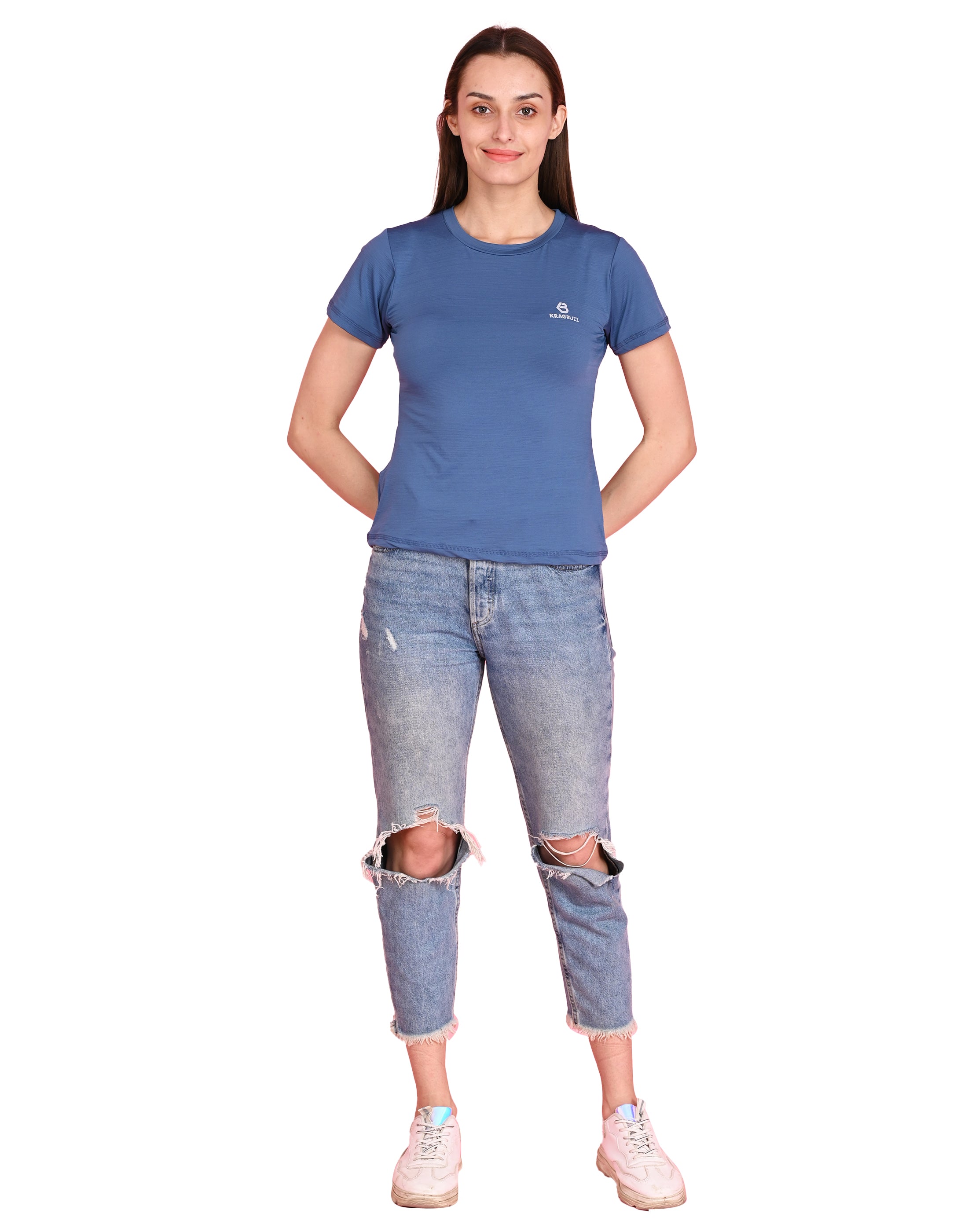 ELNA ROUND NECK T-SHIRTS
