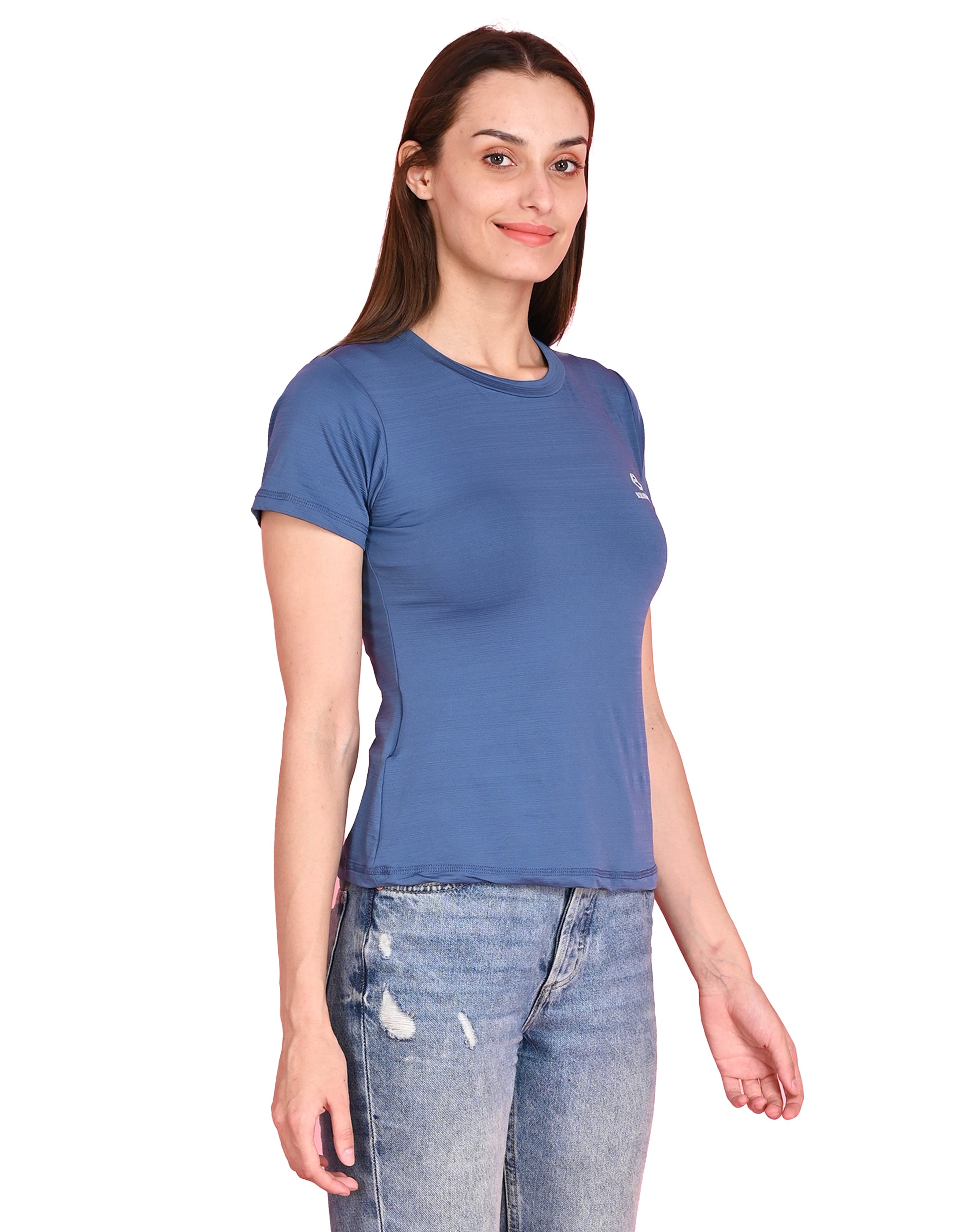 ELNA ROUND NECK T-SHIRTS