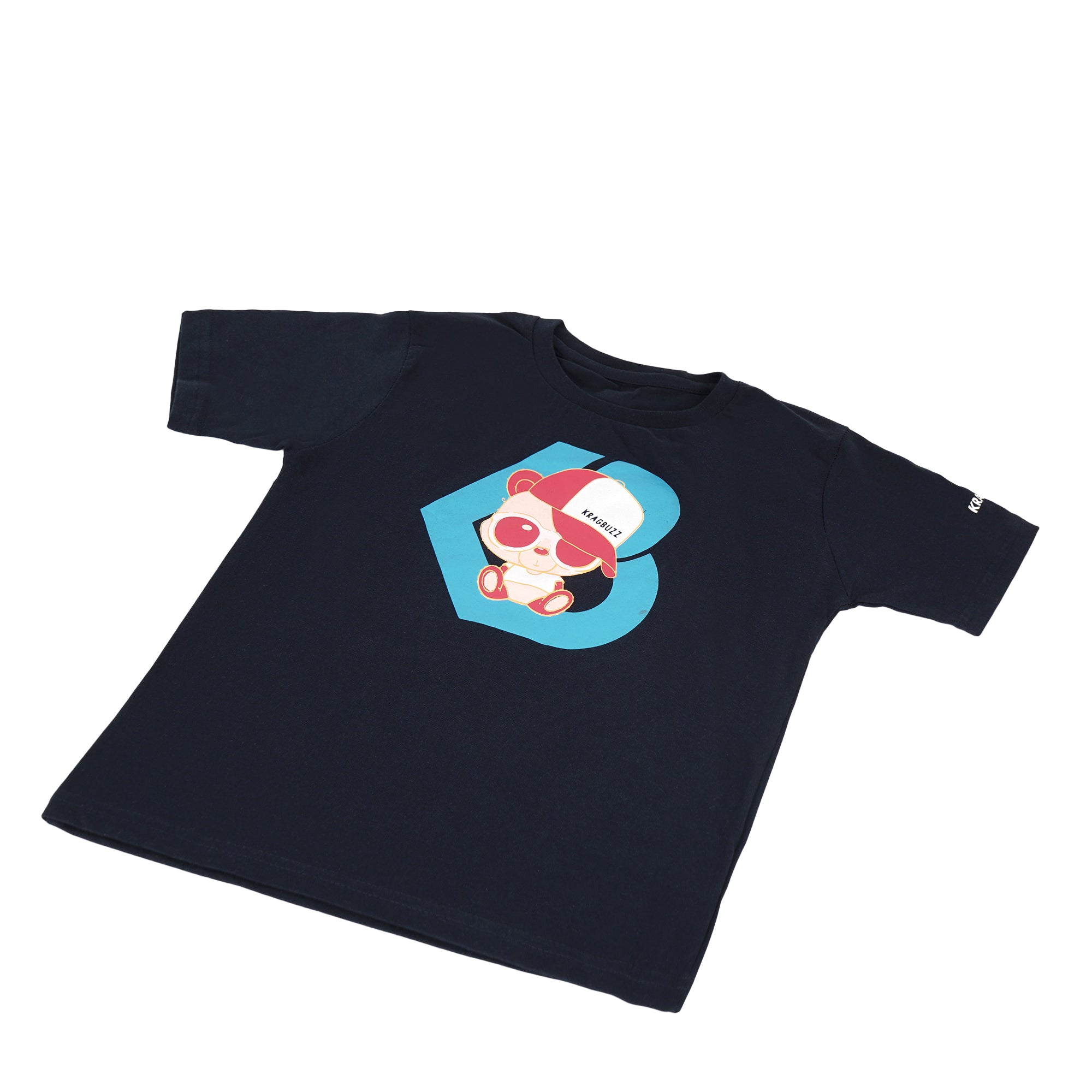 Printed Cotton T-Shirt for Kids | Soft & Comfortable Half Sleeve Tee with Cartoon Design | Casual Wear for Boys & Girls