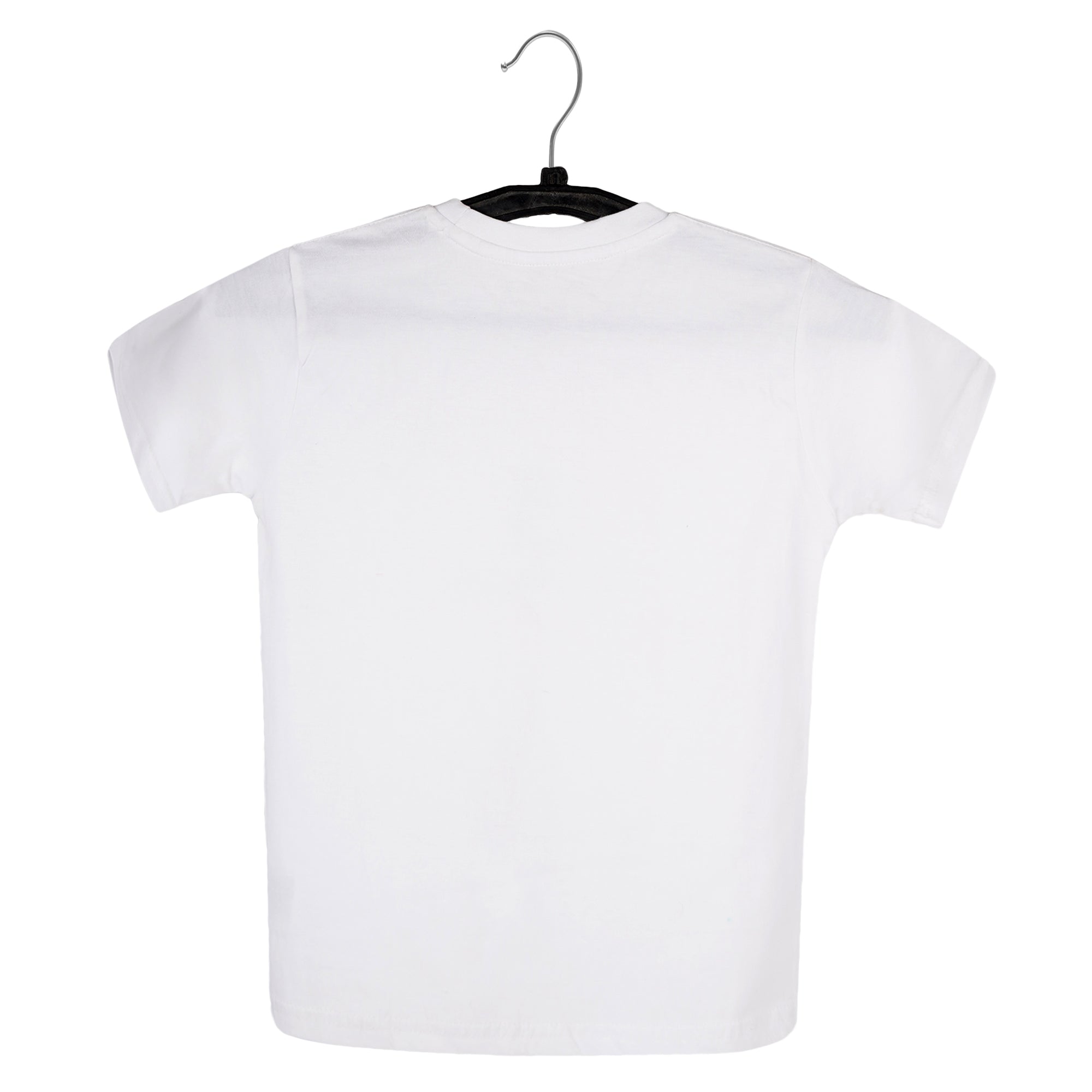 KRAGBUZZ Printed Cotton T-Shirt for Kids | Soft Half Sleeve Logo Tee | Comfortable Casual Wear for Boys & Girls