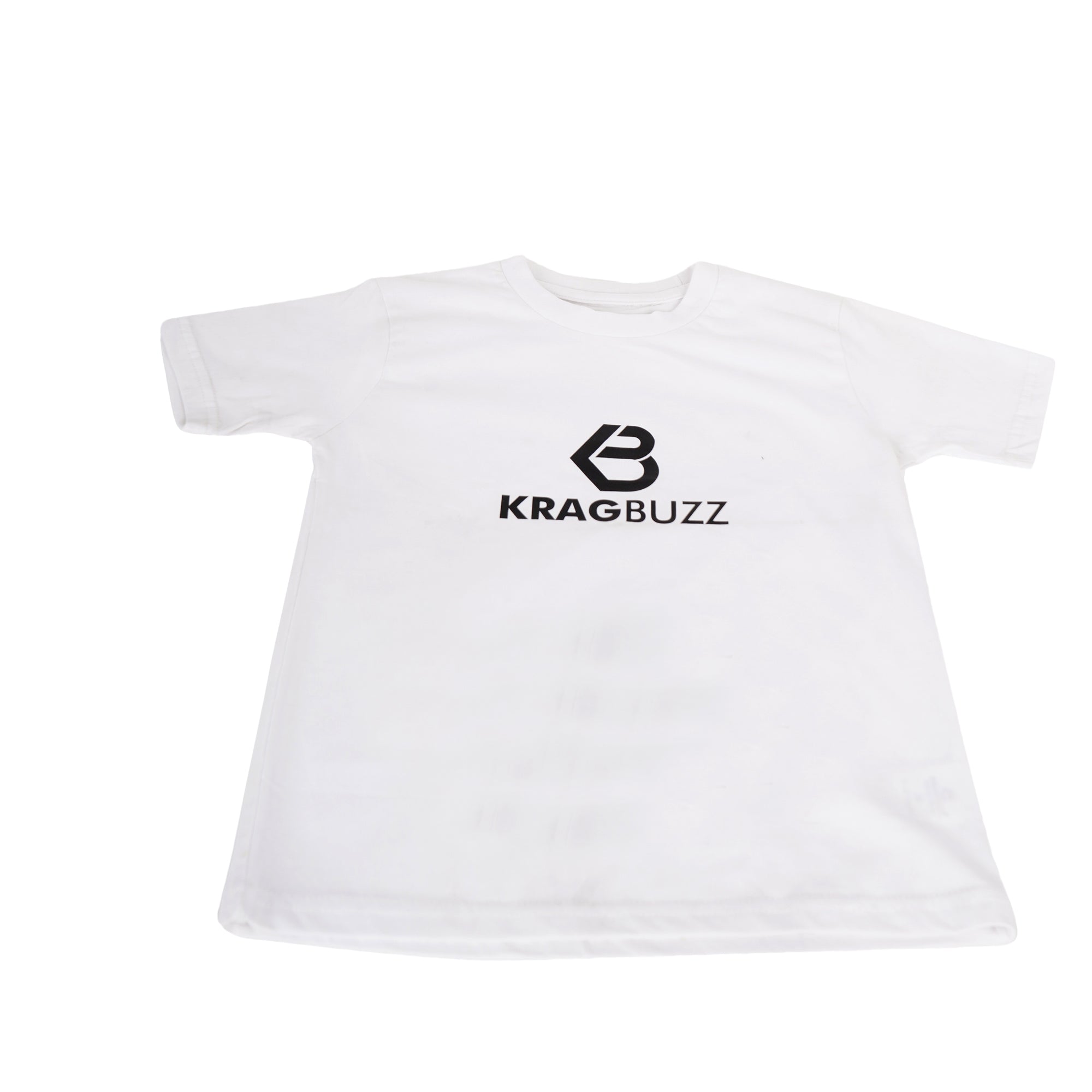 KRAGBUZZ Printed Cotton T-Shirt for Kids | Soft Half Sleeve Logo Tee | Comfortable Casual Wear for Boys & Girls