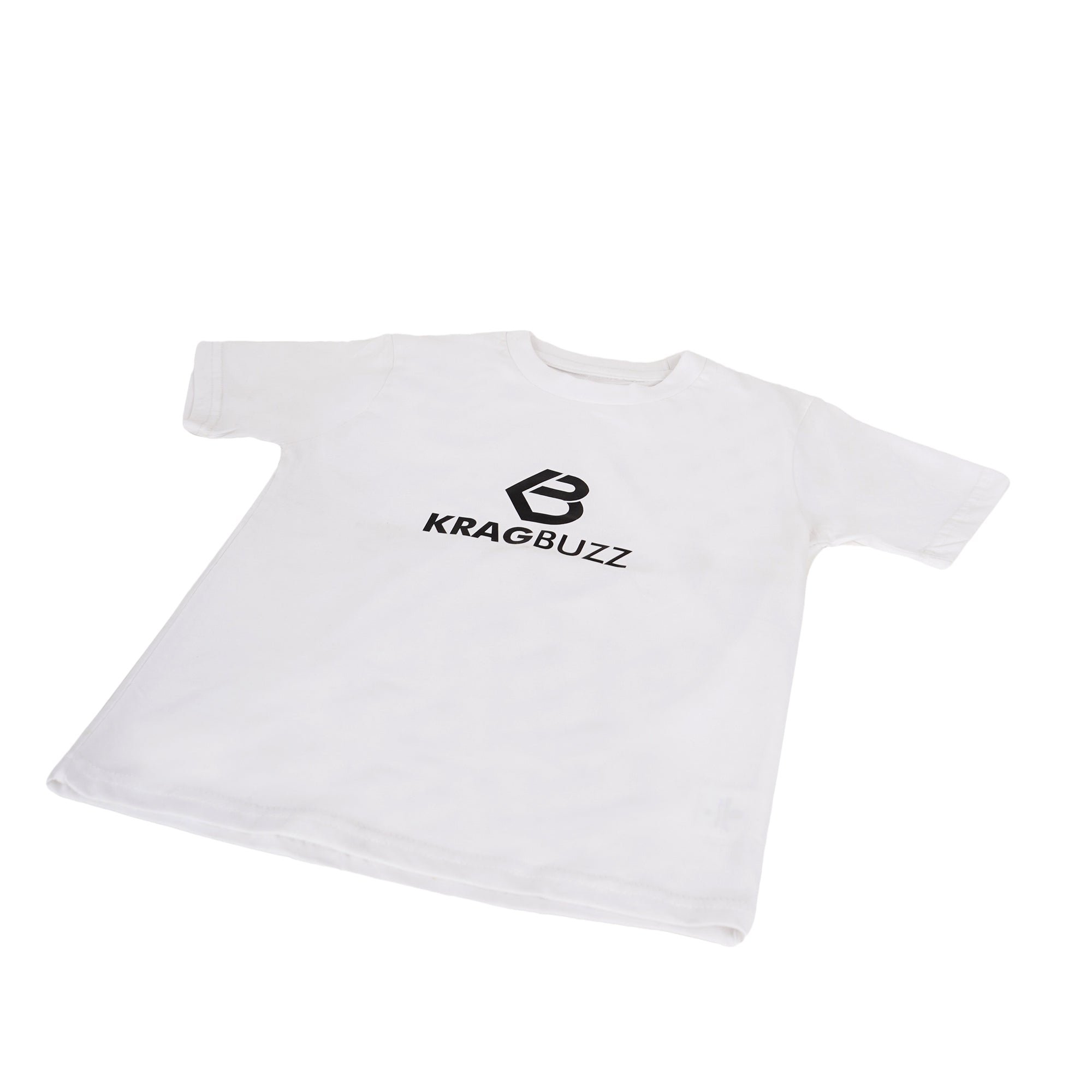 KRAGBUZZ Printed Cotton T-Shirt for Kids | Soft Half Sleeve Logo Tee | Comfortable Casual Wear for Boys & Girls