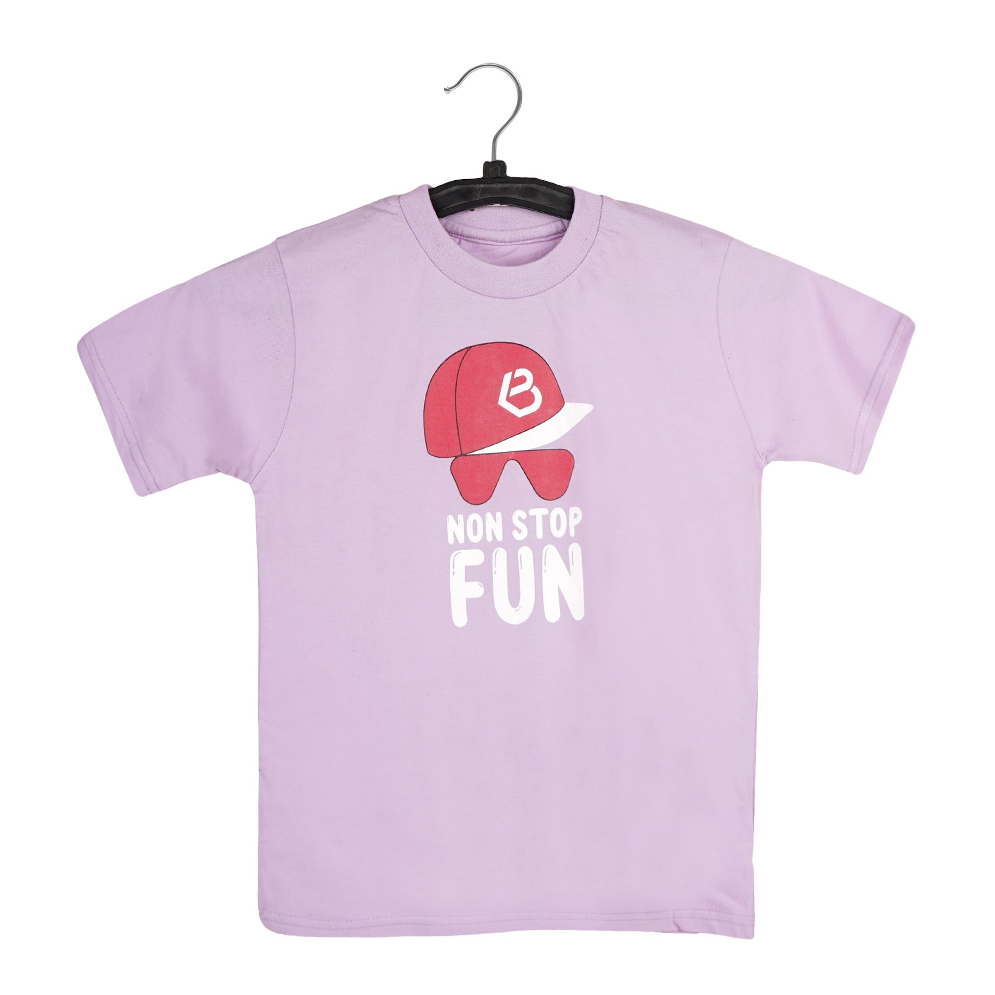 Printed Cotton T-Shirt for Kids | Soft Half Sleeve Tee with Fun Graphic Print | Comfortable Casual Wear for Boys & Girls