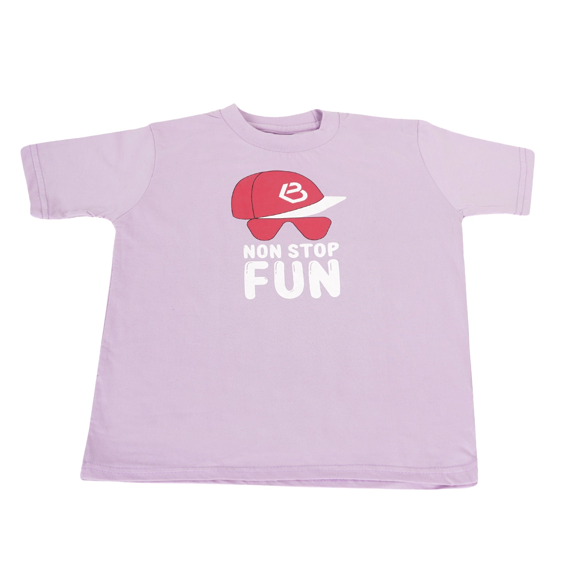 Printed Cotton T-Shirt for Kids | Soft Half Sleeve Tee with Fun Graphic Print | Comfortable Casual Wear for Boys & Girls