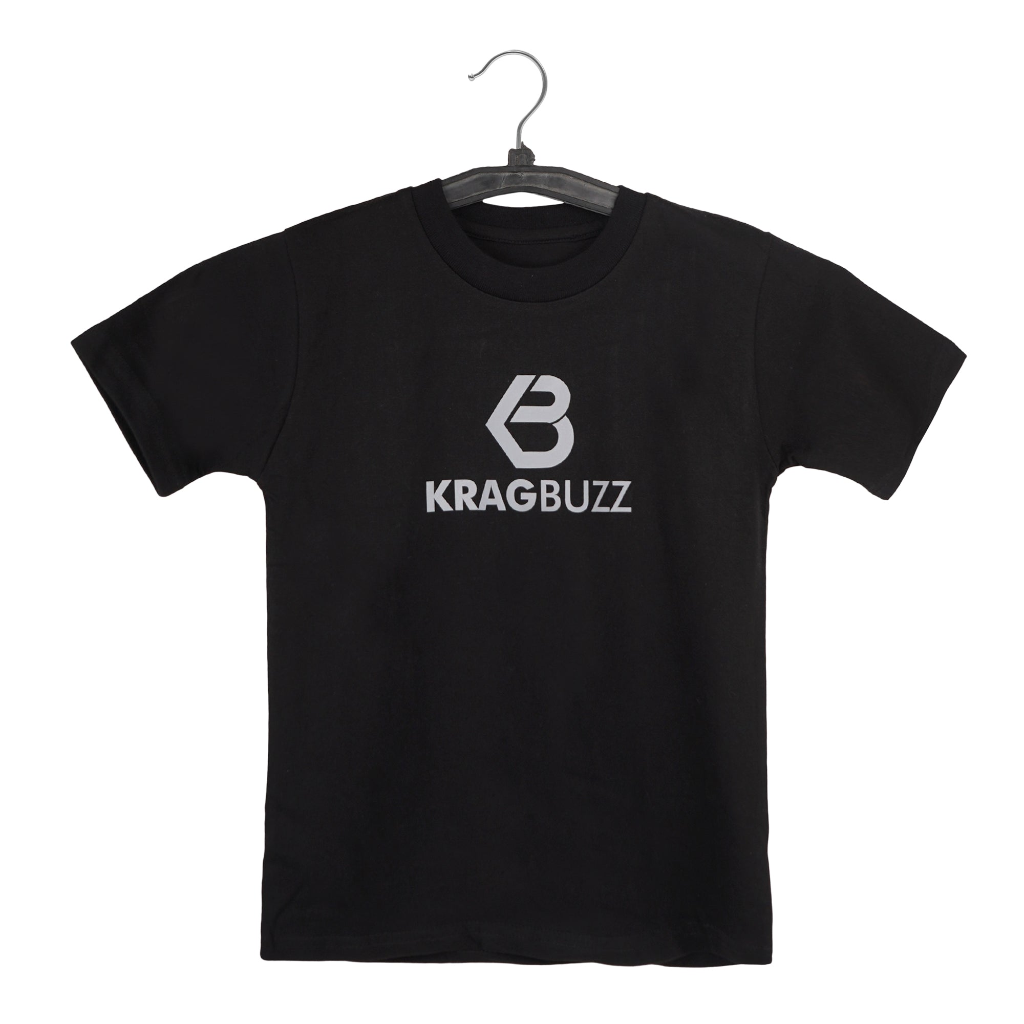 KRAGBUZZ Printed Cotton T-Shirt for Kids | Soft Half Sleeve Logo Tee | Comfortable Casual Wear for Boys & Girls