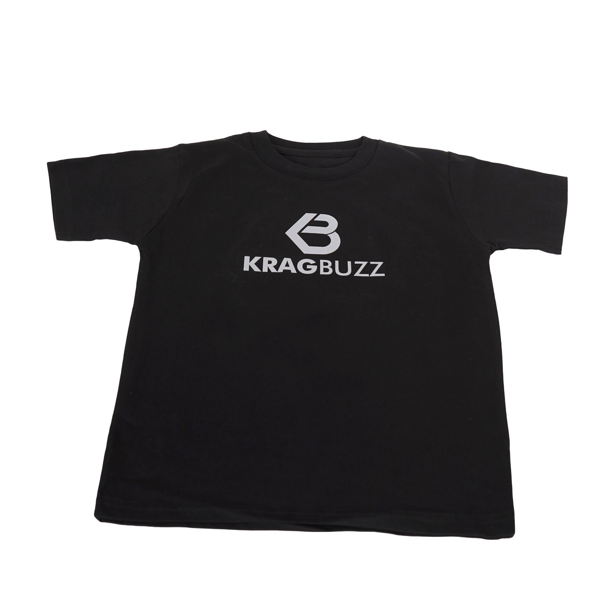 KRAGBUZZ Printed Cotton T-Shirt for Kids | Soft Half Sleeve Logo Tee | Comfortable Casual Wear for Boys & Girls