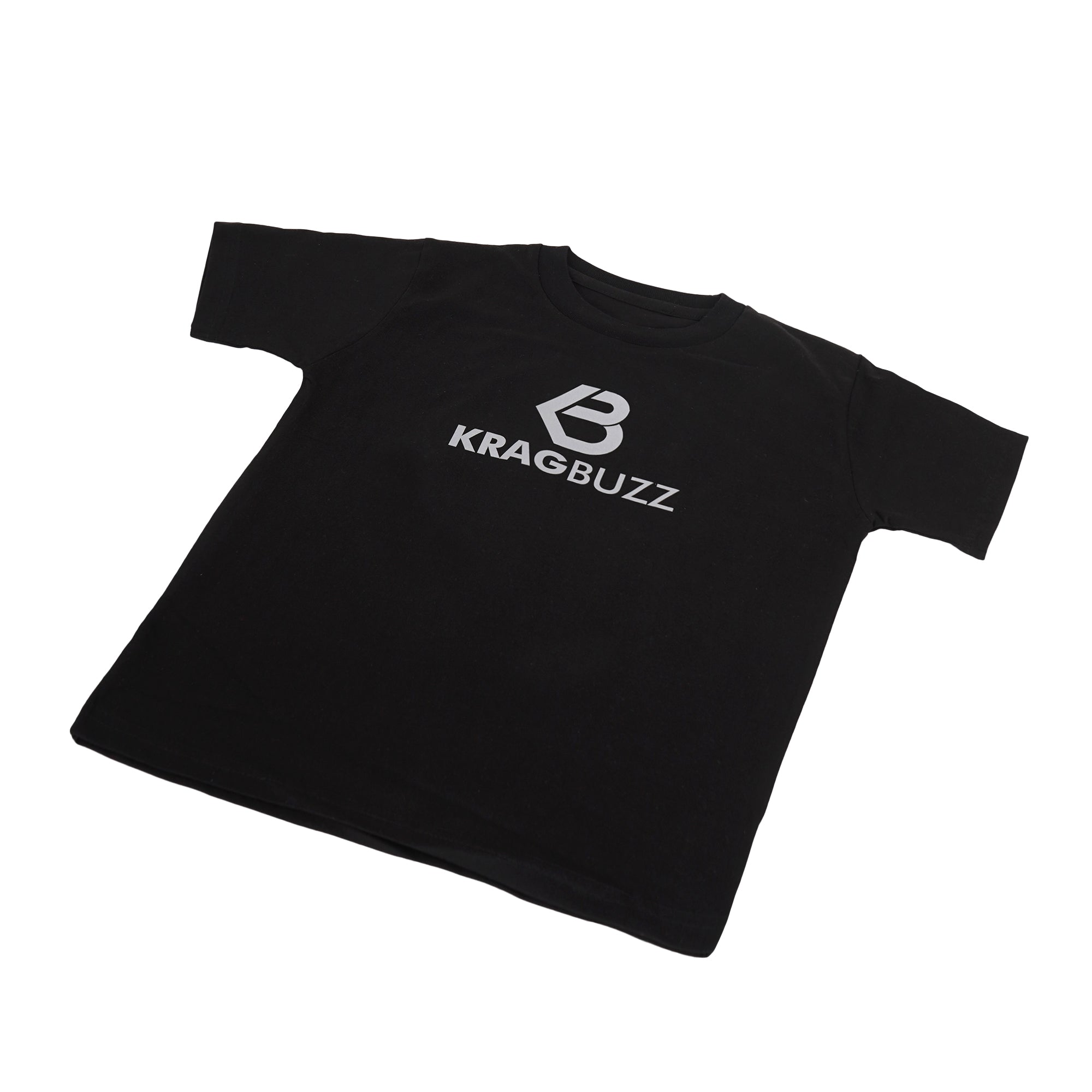 KRAGBUZZ Printed Cotton T-Shirt for Kids | Soft Half Sleeve Logo Tee | Comfortable Casual Wear for Boys & Girls