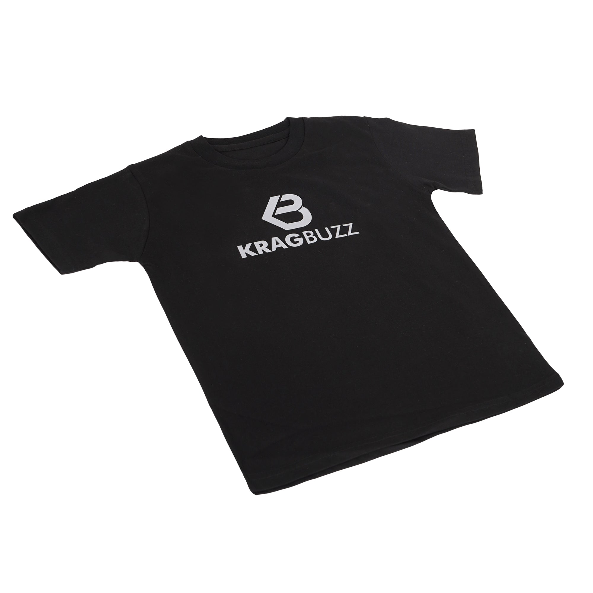 KRAGBUZZ Printed Cotton T-Shirt for Kids | Soft Half Sleeve Logo Tee | Comfortable Casual Wear for Boys & Girls