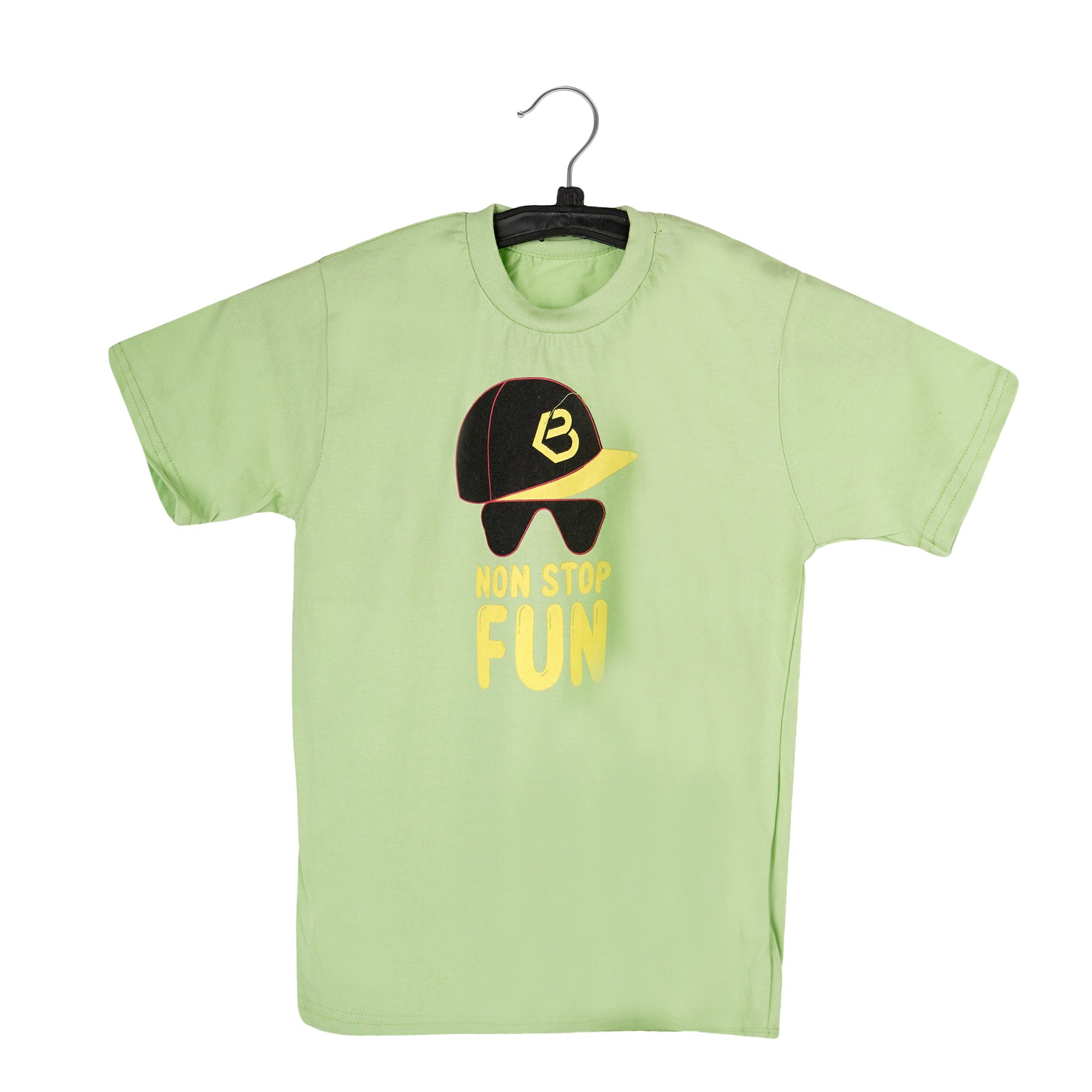 Printed Cotton T-Shirt for Kids | Soft Half Sleeve Tee with Fun Graphic Print | Comfortable Casual Wear for Boys & Girls