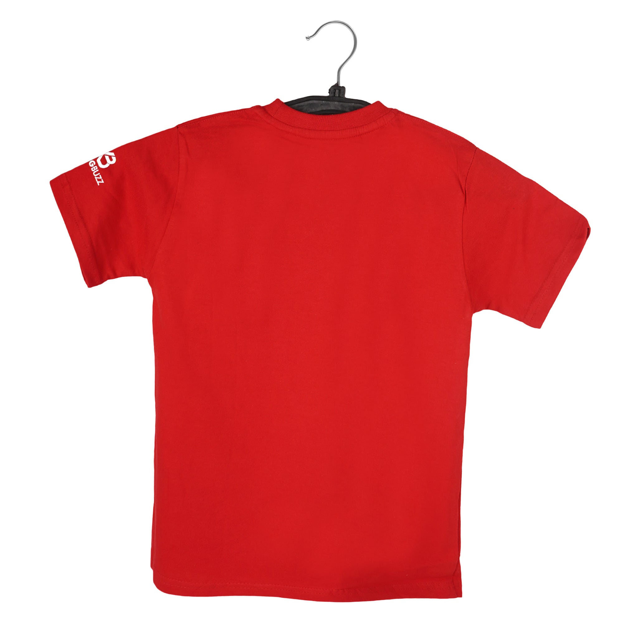 KRAGBUZZ Printed Cotton T-Shirt for Kids | Soft Half Sleeve Logo Tee | Comfortable Casual Wear for Boys & Girls