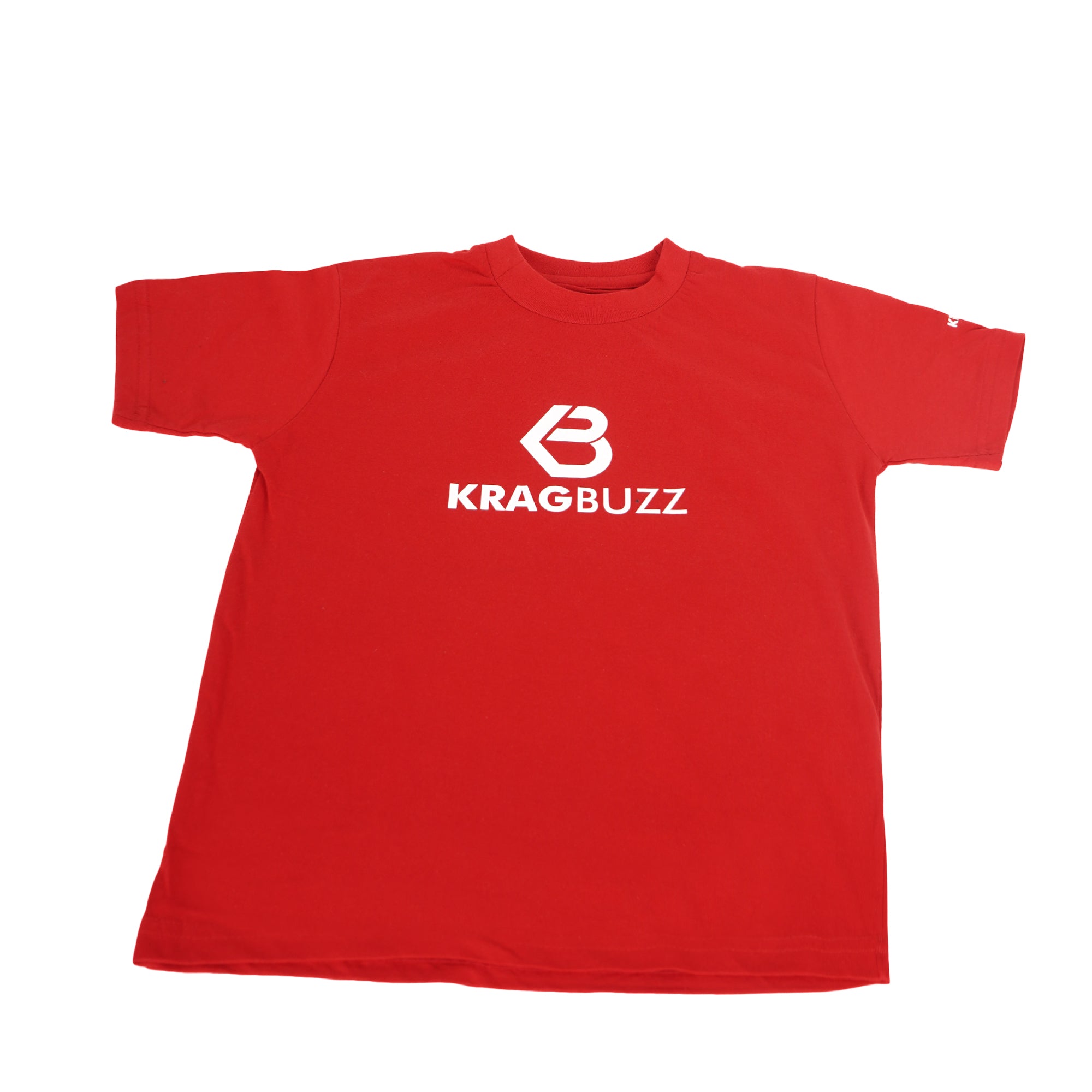 KRAGBUZZ Printed Cotton T-Shirt for Kids | Soft Half Sleeve Logo Tee | Comfortable Casual Wear for Boys & Girls