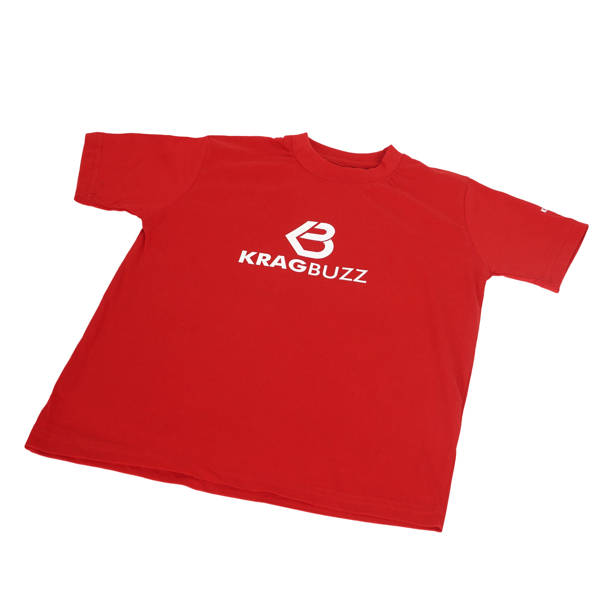 KRAGBUZZ Printed Cotton T-Shirt for Kids | Soft Half Sleeve Logo Tee | Comfortable Casual Wear for Boys & Girls