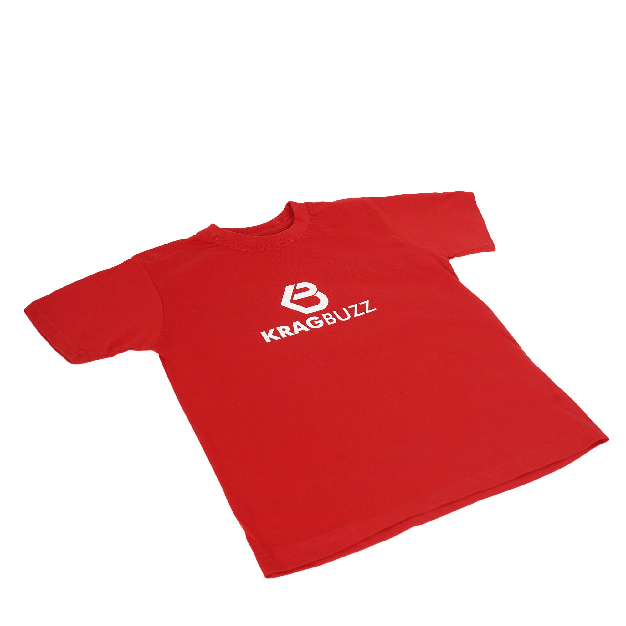 KRAGBUZZ Printed Cotton T-Shirt for Kids | Soft Half Sleeve Logo Tee | Comfortable Casual Wear for Boys & Girls