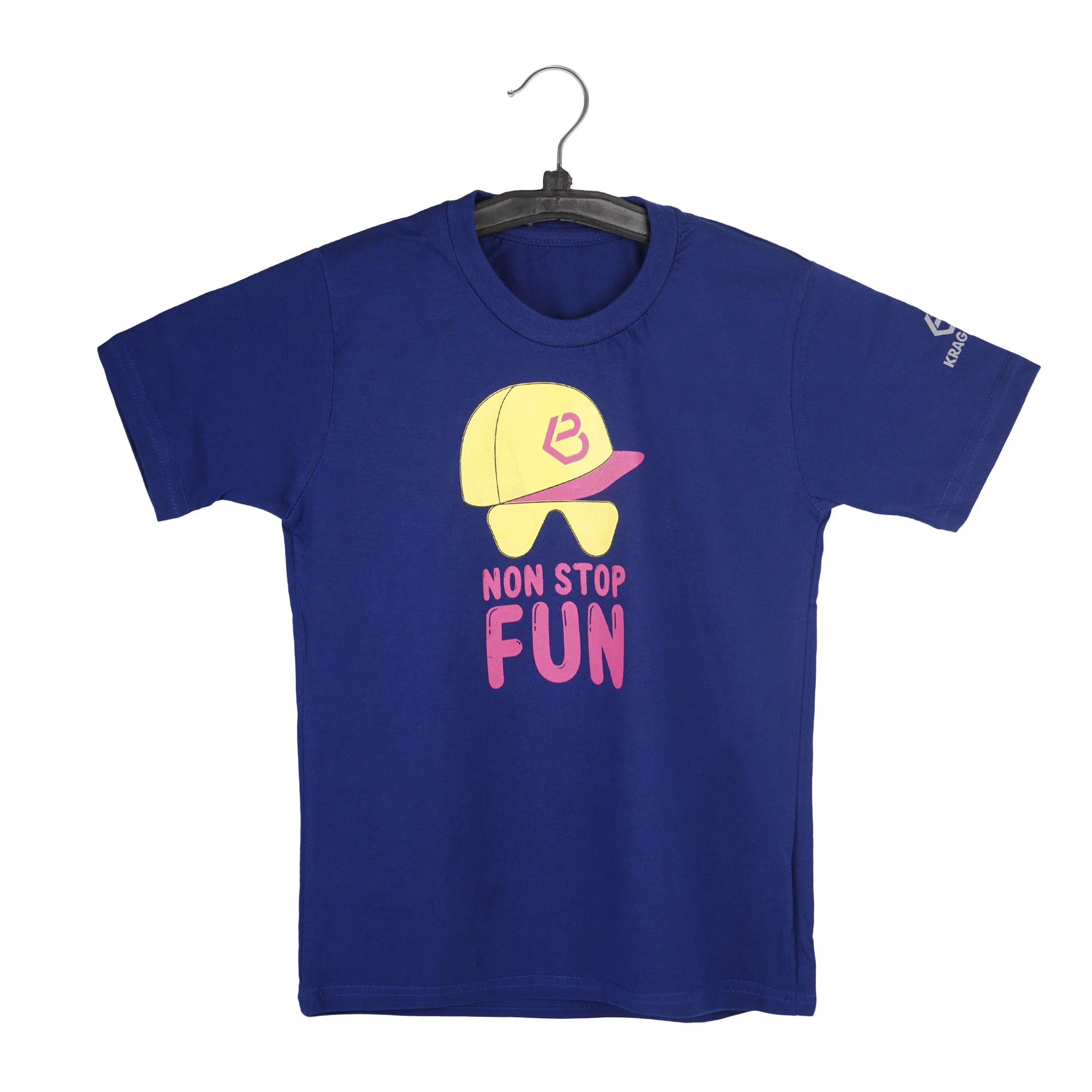 Printed Cotton T-Shirt for Kids | Soft Half Sleeve Tee with Fun Graphic Print | Comfortable Casual Wear for Boys & Girls