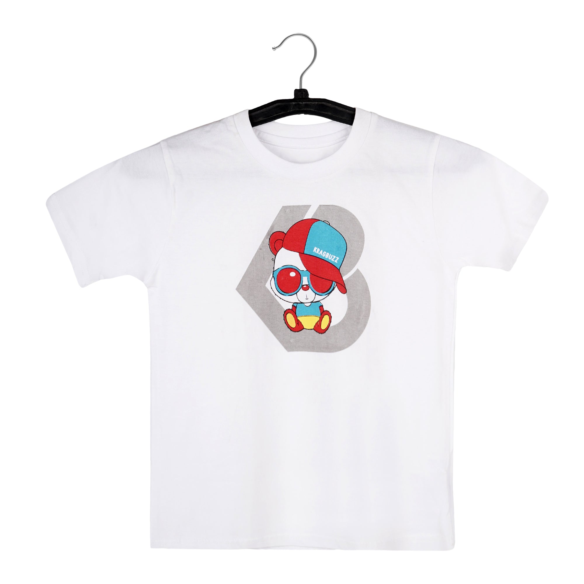 Printed Cotton T-Shirt for Kids | Soft & Comfortable Half Sleeve Tee with Cartoon Design | Casual Wear for Boys & Girls