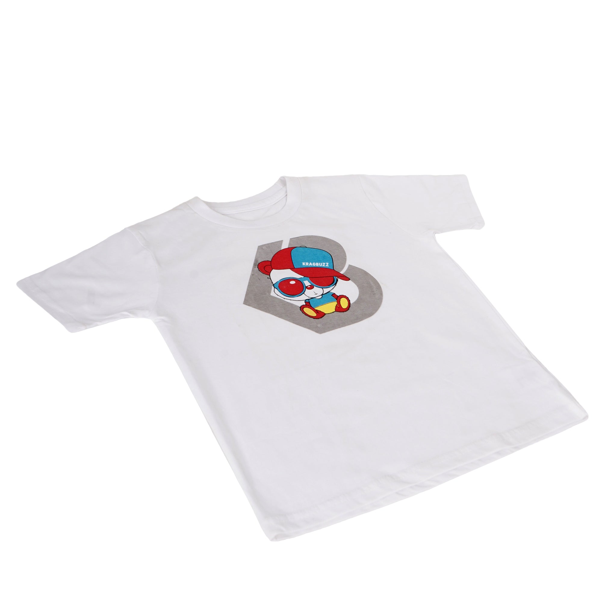 Printed Cotton T-Shirt for Kids | Soft & Comfortable Half Sleeve Tee with Cartoon Design | Casual Wear for Boys & Girls