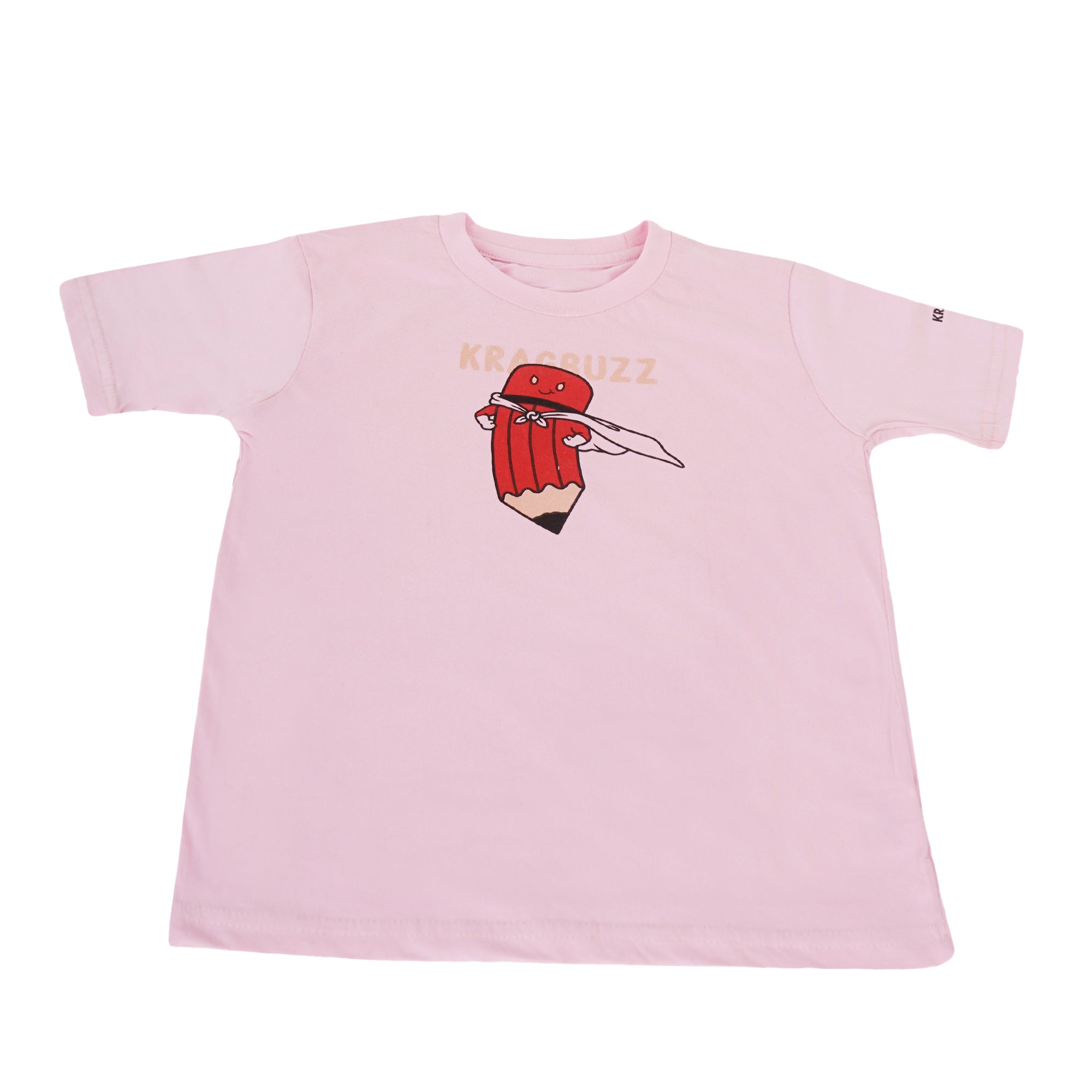 KRAGBUZZ Kids Printed Cotton T-Shirt | Soft Half Sleeve Tee with Cute Cartoon Design | Comfortable Casual Wear for Boys & Girls